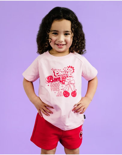 Rock Your Kid - Kylie Raglan Tee - Kids-Teens