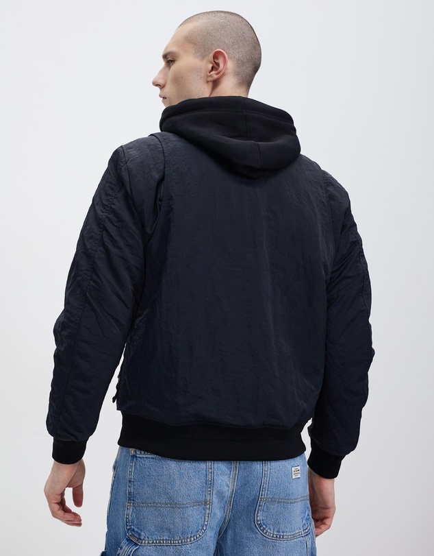 Superdry - Military Hooded MA1 Bomber Jacket