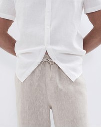 UNISON - Linen Pull On Pant