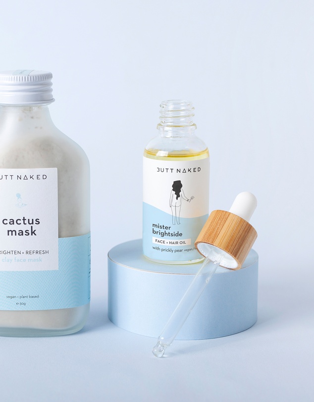 Butt Naked - Prickly Pear Hydrating Face + Hair Oil