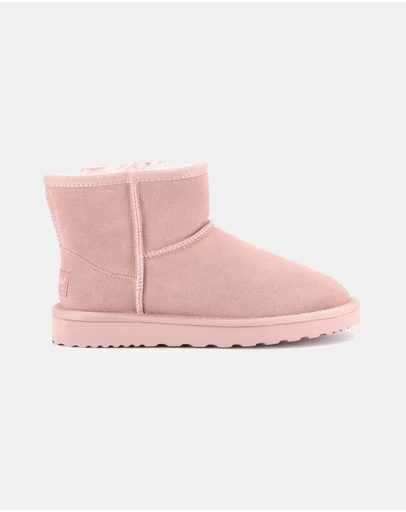 AusWooli Ugg Boots - Bondi Sheepskin Signature Short Ankle Boots
