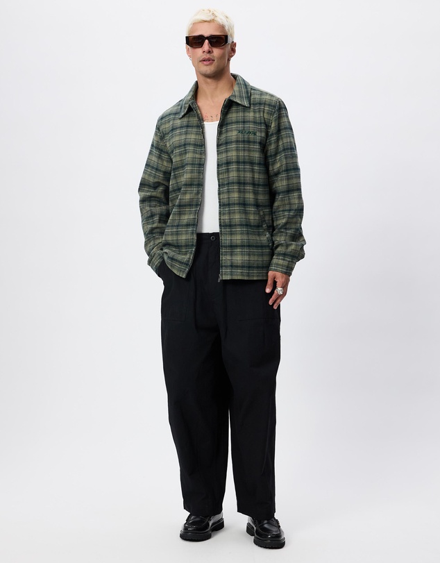 X-Large - Italic Zip Shirt