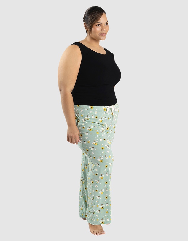 Bamboozld - Womens Flowers Jersey Lounge Pant