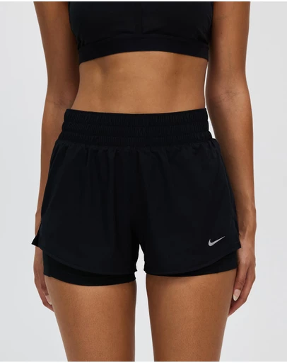 Nike - Swift Dri-FIT Mid-Rise 2-in-1 Running Shorts