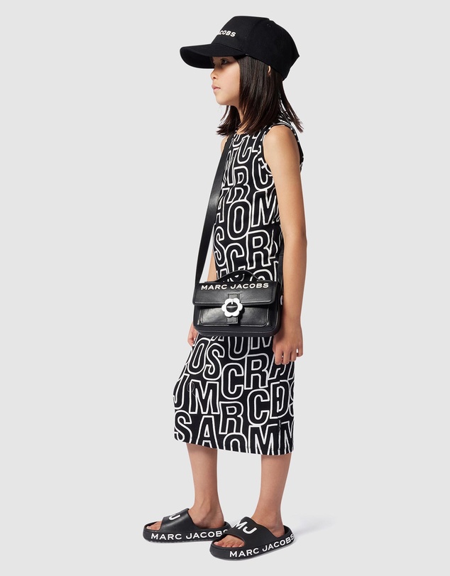 Marc Jacobs - All Over Logo Sleeveless Dress - Kids-Teens