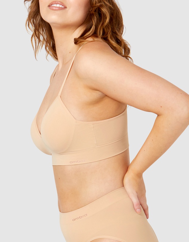 Ambra - Bondi Bare Longline Padded Bra