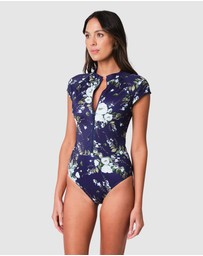 UNE PIECE - Original Sexie Rashie Cap Sleeve One Piece Swimsuit