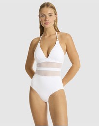 Sea Level Australia - Drift Longline Halter One Piece