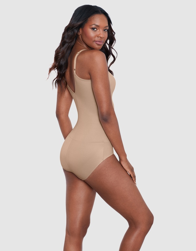 Miraclesuit Shapewear - Comfy Curves Wireless Padded Cup Shaping Bodysuit