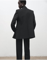 M.N.G - Double-Breasted Suit Jacket