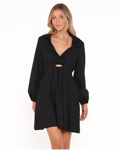 Petal & Pup - Linley Mini Dress - Black