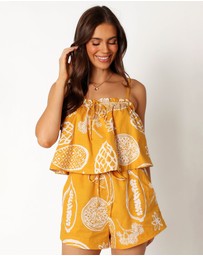 Petal & Pup - Honey Shorts - Yellow
