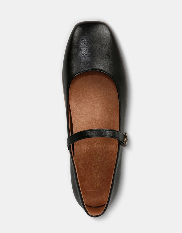 Vionic - Alameda Mary-Jane Flat - Black