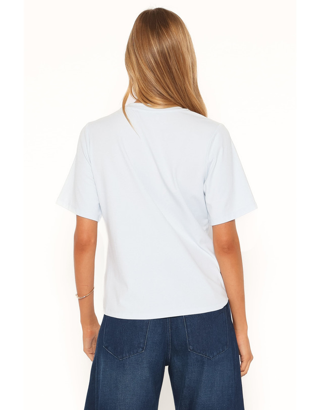Petal & Pup - Landon Knit Top - Pale Blue