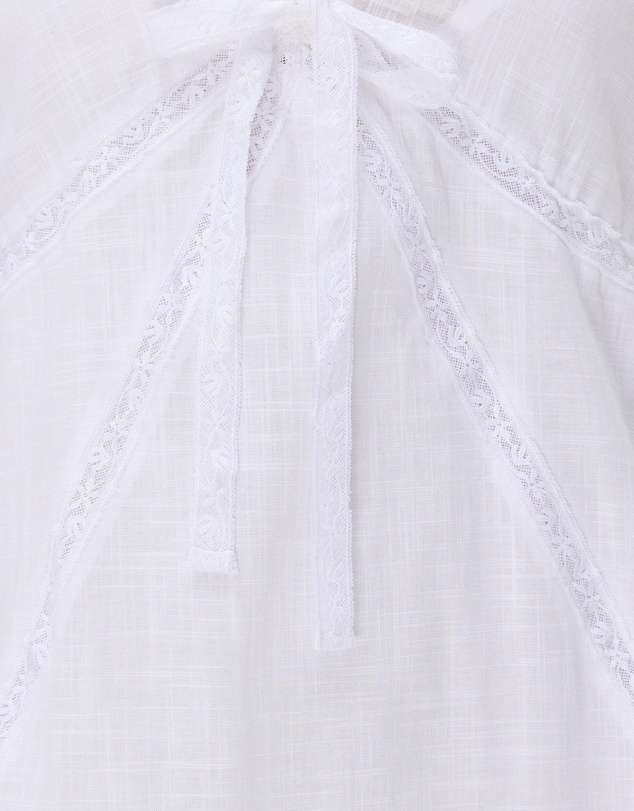 Minima Esenciales - Orsa Cotton Lace Midi Dress