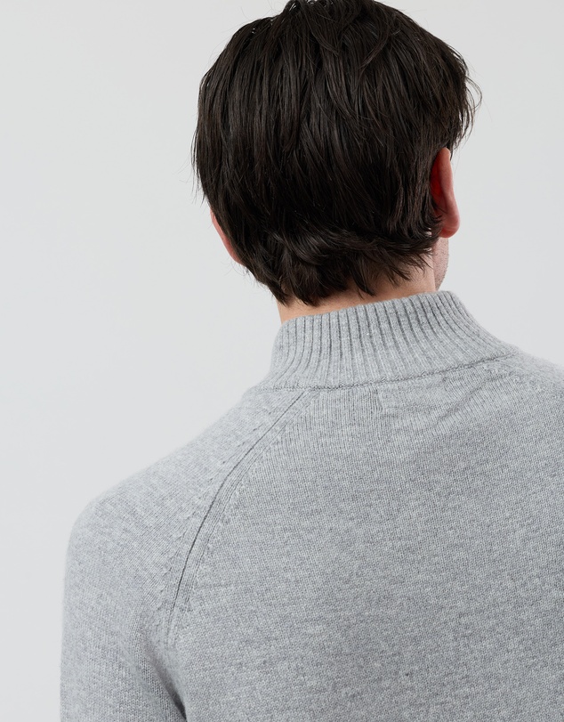 Wayver - Half Zip Wool Blend Knit