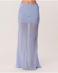 SNDYS - Tamara Sheer Maxi Skirt