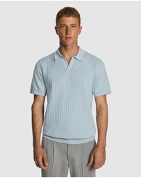 yd. - Salford Knitted Polo Shirt
