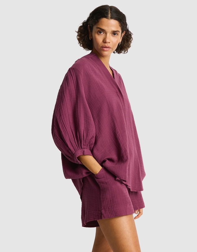 Sea Level Australia - Sunset Boho Blouse