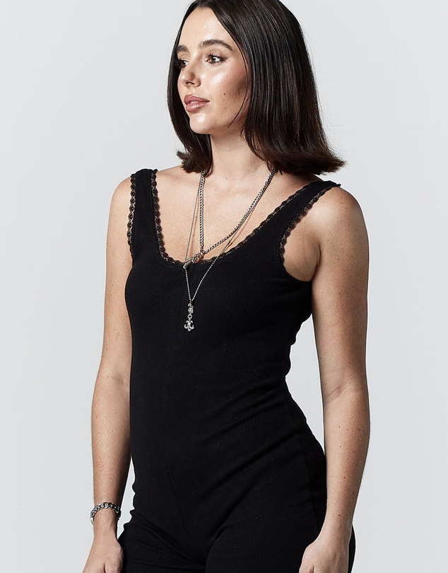 Old Flame Label - Josie Playsuit