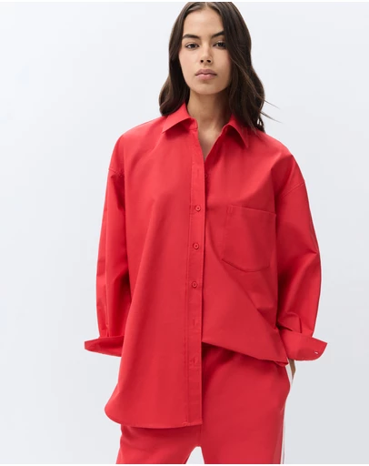 UNISON - Oversized Oxford Shirt