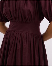 The Fated - Gallery Waisted Midi Dress
