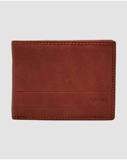 Fossil - Lufkin Brown Wallet