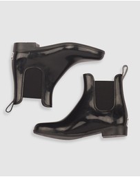 AusWooli Ugg Boots - Doublebay Rainboots With Sheepskin Insole