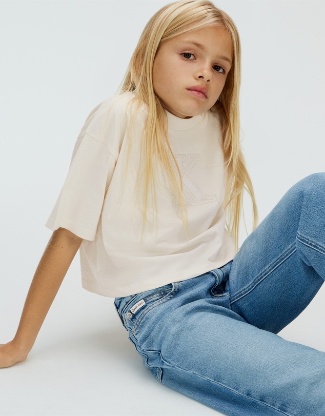 Calvin Klein Jeans - Girls Boxy Logo T-Shirt