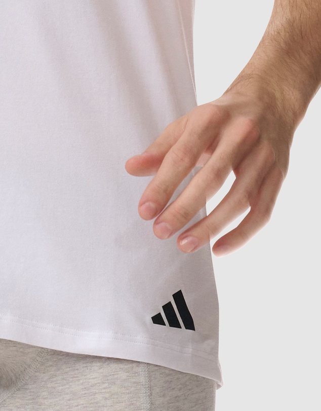 adidas Sportswear - 2 Pack Active Flex Cotton Crew Neck T-Shirt