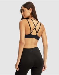 Cotton On Body Active - Ultra Soft Scrunch Front Strappy Crop