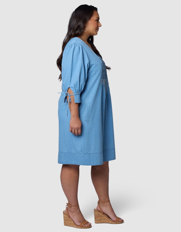 Indigo Tonic - Verity Chambray Mini Dress