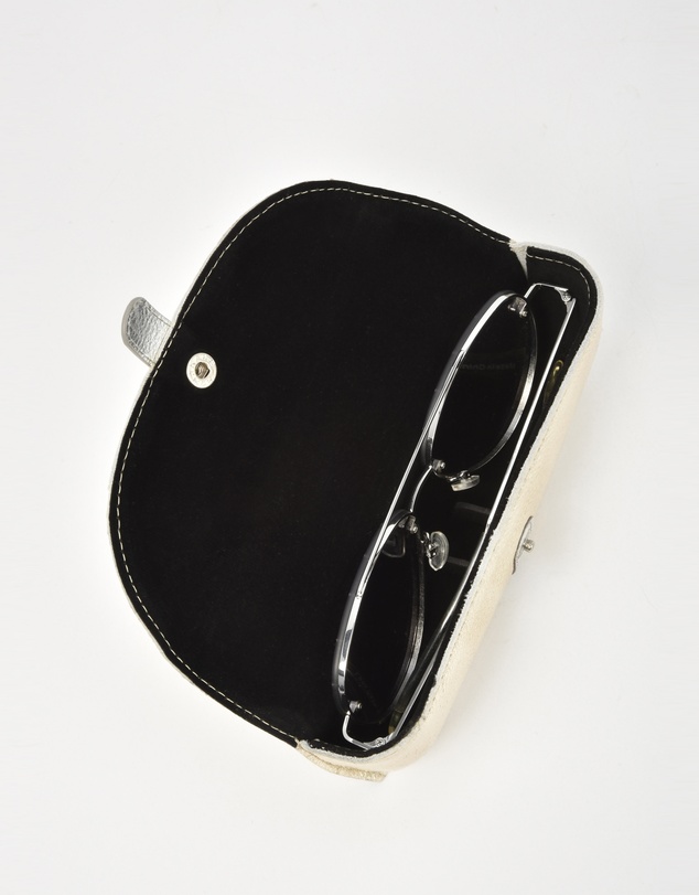 Cobb & Co - Iris Two Tone Leather Glasses Case