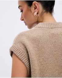 Minima Esenciales - Shea Wool Silk Blend Vest