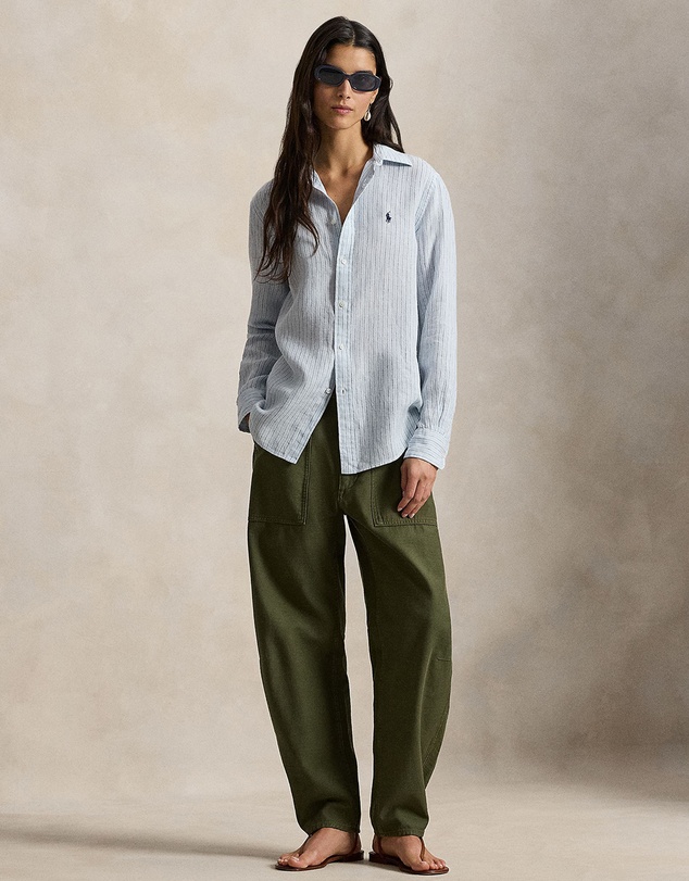 Polo Ralph Lauren - Classic Fit Striped Linen Shirt