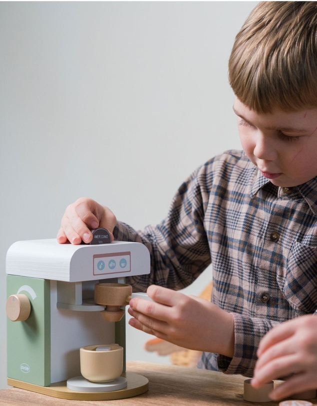 Dantoy - Dantoy - Playful Wood - Coffee Machine XL
