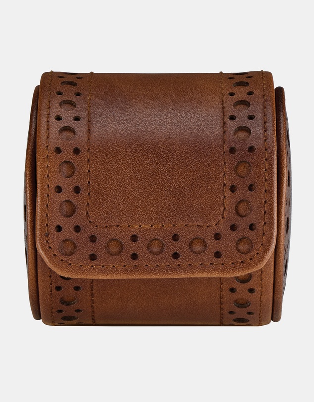 Wolf - WOLF Brogue Single Watch Roll