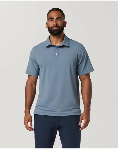 Vuori - SS Golf Polo New Fabric & Stripes