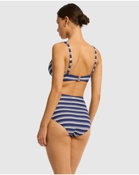 Sea Level Australia - Biarritz Cross Front Multifit Bra Top