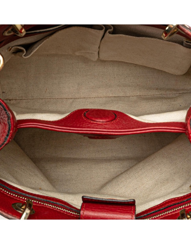 Pre-Loved by Azura Reborn - Pre-Loved Small Calfskin Bamboo Shopper Satchel