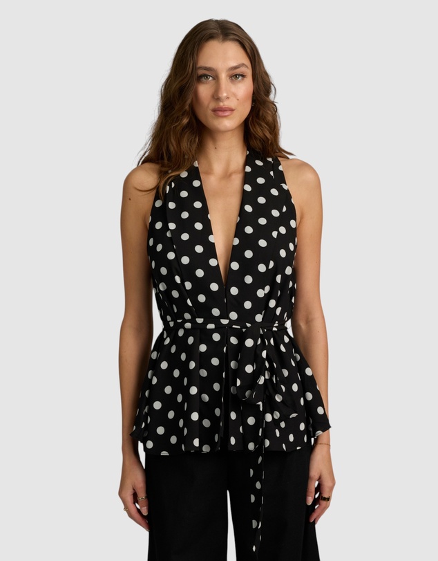 Honey and Beau - Franca Aline Vest Top