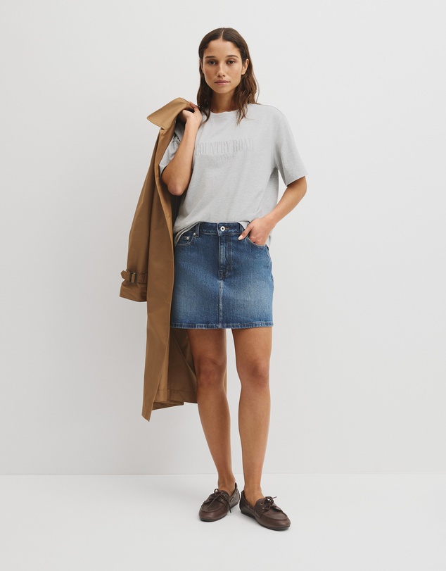Country Road - Denim Mini Skirt