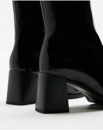 Dazie - Leonie Block Heel Ankle Boots
