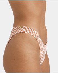 Billabong - Womens Wave Check Hike Bikini Bottom