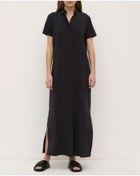 Assembly Label - Heather Silk Blend Shirt Dress