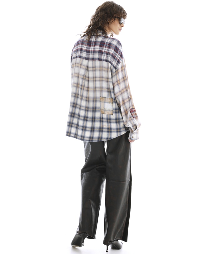 THE TALES - Patched Up Western Flannel Shirt