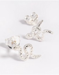 Lovisa - Sterling Silver Snake Stud Earrings