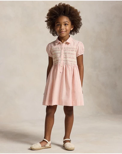 Polo Ralph Lauren - Woven A-Line Dress - Kids