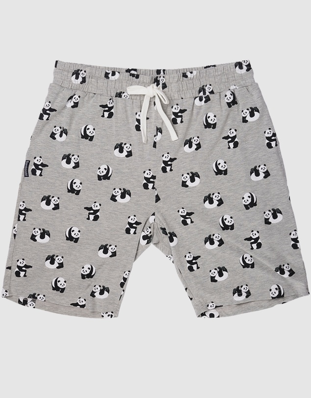Bamboozld - Mens Panda Bamboo Jersey Lounge Short