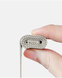Friendie - Stainless Steel Woven Mesh Loop Band - The Melbourne - Apple Watch Compatible